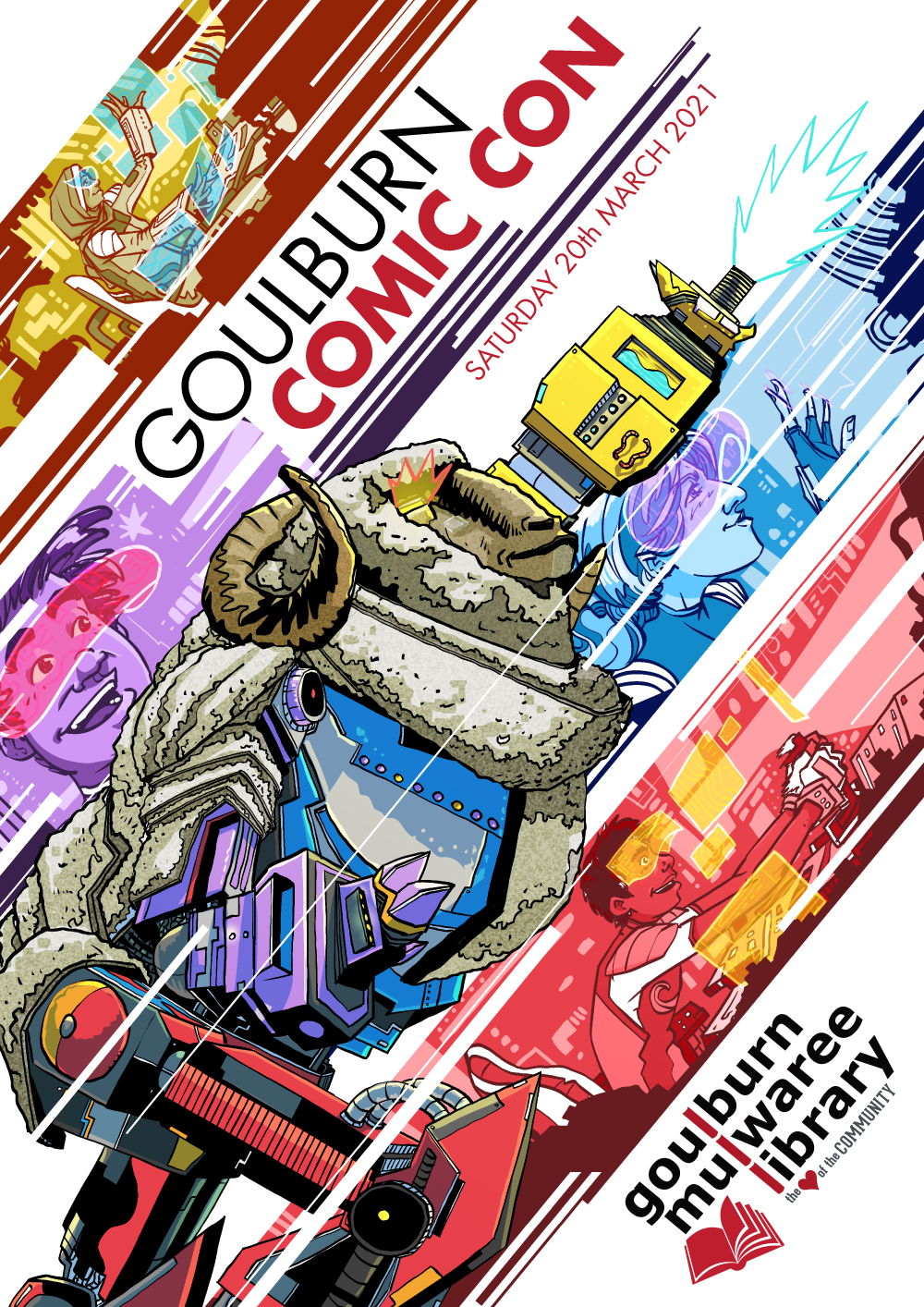 Goulburn Comic Con Poster